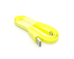 New Logitech UE Yellow Charging Cable