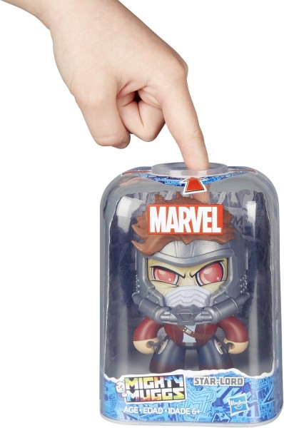 Action Figure Star-Lord Mighty Muggs Marvel Espressioni - Alta qualità Personaggi d Azione Disponibile ora con spedizione veloce in tutto il mondo