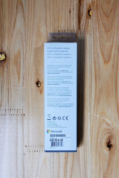 Adaptador USB-C a DisplayPort Microsoft Surface Original - Alta calidad Adaptadores de Vídeo Disponible ahora con envío rápido a todo el mundo