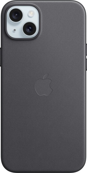 Apple iPhone 15 Plus FineWoven Tasche MagSafe Schwarz