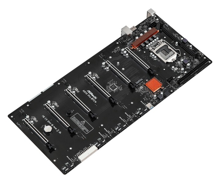 ASRock H510 Pro BTC+ Krypto Mining Mainboard LGA1200