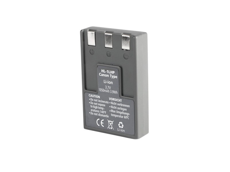 Batteria Hähnel HL-1LHP 3.7V 1050mAh per Fotocamere Canon - Alta qualità Batterie Ricaricabili Disponibile ora con spedizione veloce in tutto il mondo