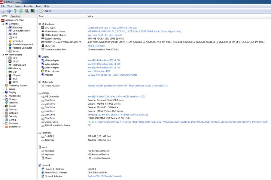 Carte mère MSI H81M-P33 avec CPU Intel Core i5-4460 - Haute qualité Cartes mères Disponible maintenant avec une expédition rapide dans le monde entier