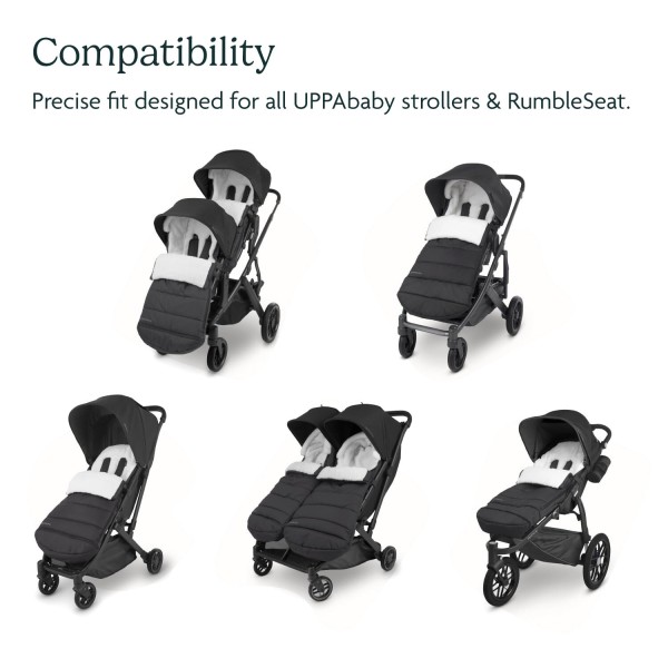 Coprigambe UPPAbaby CozyGanoosh Blu Navy NOA Passeggino - Alta qualità Coprigambe Passeggini Disponibile ora con spedizione veloce in tutto il mondo