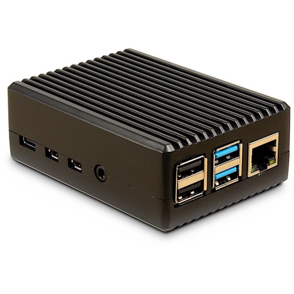 Custodia Raspberry Pi 4 Alluminio ODS-716 Dissipazione