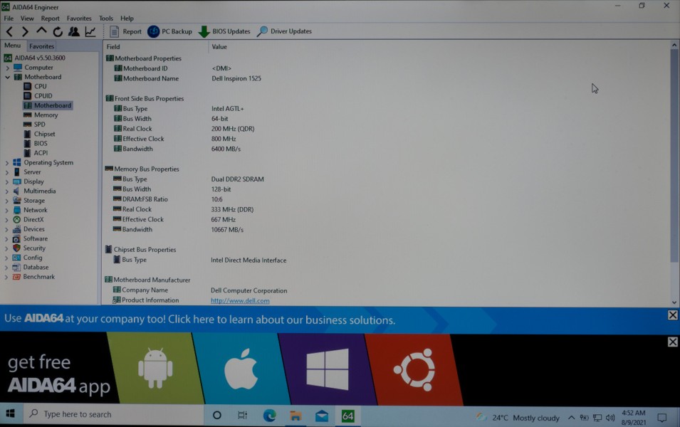 Dell Inspiron 1525 Motherboard 0KY749 Intel GM965 - High-quality Motherboards Available now with fast shipping worldwide
