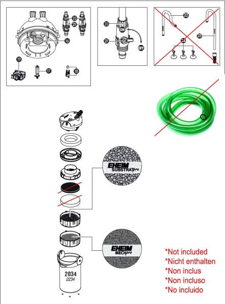 EHEIM Ecco Pro 200 Extern Aquariumfilter 600 L/uur - Hoogwaardige kwaliteit Aquarium accessoires Nu beschikbaar met snelle wereldwijde verzending