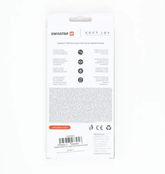 Honor 90 Case Black Soft Silicone Gel Phone Cover - High-quality Mobile Phone Cases Available now with fast shipping worldwide