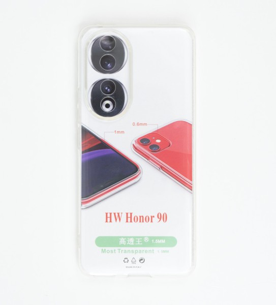 Honor 90 Clear Case Soft Silicone Transparent Phone Cover