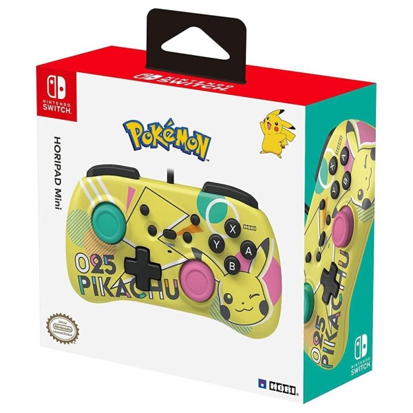 HORIPAD Mini Pokemon Pikachu Controller for Nintendo Switch - High-quality Gaming Accessories Available now with fast shipping worldwide