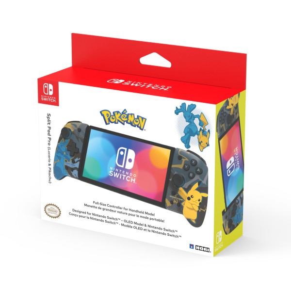 HORI Split Pad Pro Lucario & Pikachu per Nintendo Switch - Alta qualità Controller per videogiochi Disponibile ora con spedizione veloce in tutto il mondo
