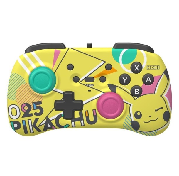 HORIPAD Mini Controller Pikachu per Nintendo Switch Ufficiale - Alta qualità Controller per videogiochi Disponibile ora con spedizione veloce in tutto il mondo