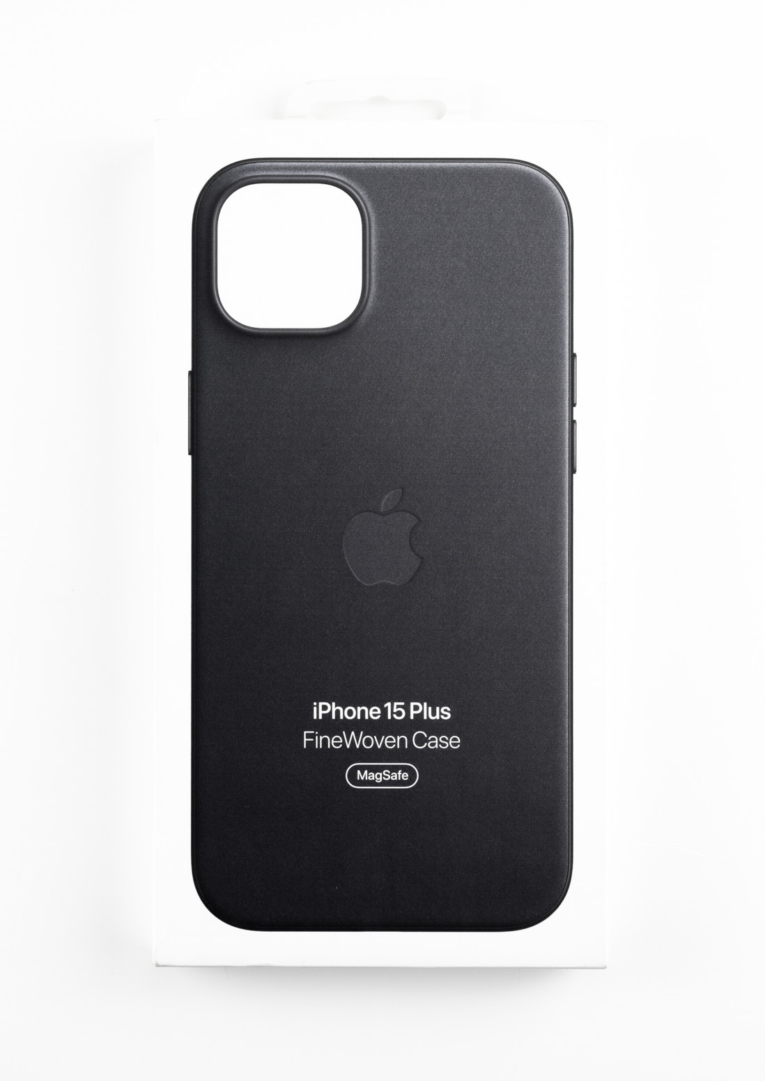 Apple iPhone 15 Plus FineWoven Tasche MagSafe Schwarz - Hochwertig Handyhüllen Jetzt verfügbar mit schnellem weltweiten Versand