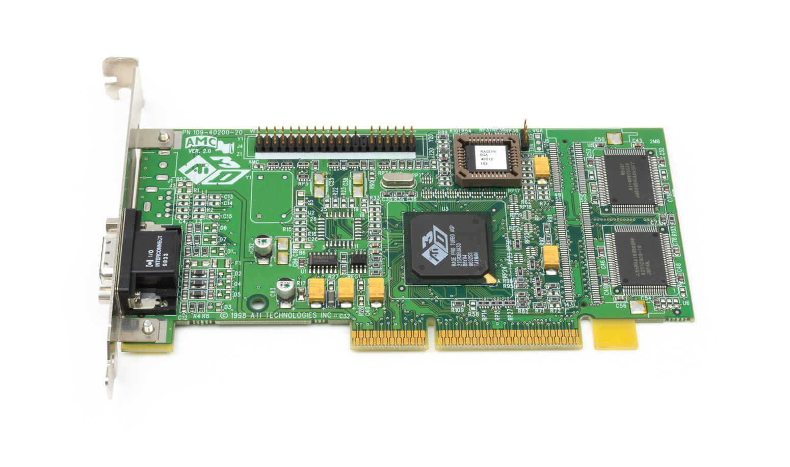ATI 3D Rage PRO Turbo Vintage AGP Graphics Card SDR - High-quality Graphics Cards Available now with fast shipping worldwide