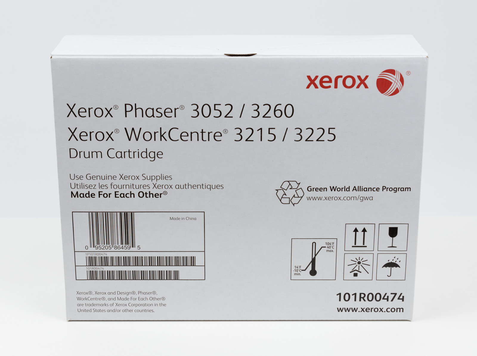 Cartucho de Tambor Xerox 101R00474 para Phaser y WorkCentre - Alta calidad Tambores de impresora Disponible ahora con envío rápido a todo el mundo