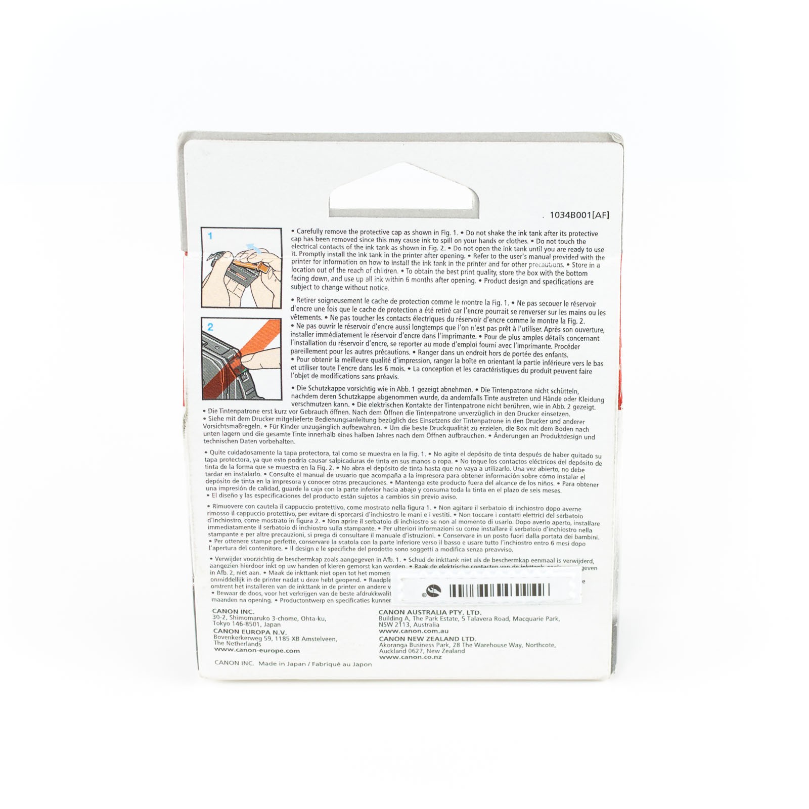 Cartucho Tinta Canon PGI-9PBK Negro Foto Original 1034B001 - Alta calidad Cartuchos de Tinta Disponible ahora con envío rápido a todo el mundo