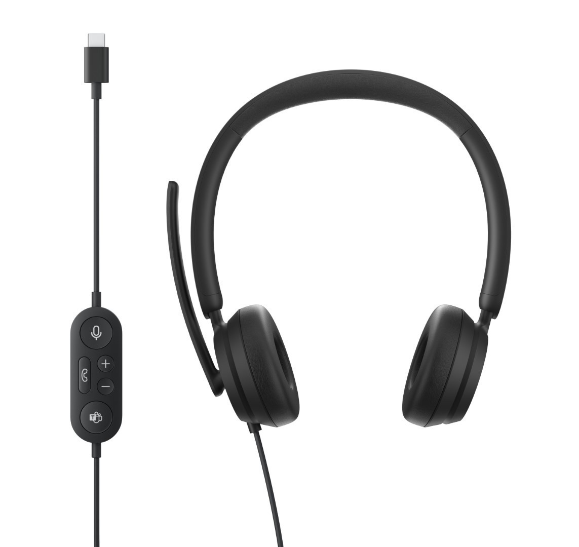 Casque USB-C Moderne Microsoft pour appels clairs I6N-00001 - Haute qualité Casques audio Disponible maintenant avec une expédition rapide dans le monde entier