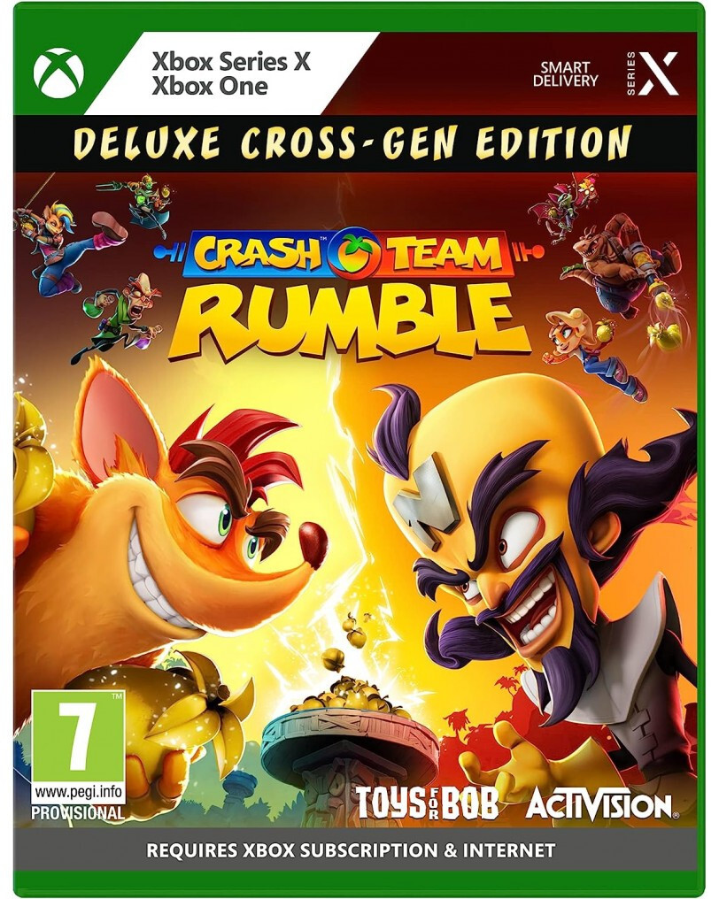 Crash Team Rumble Edizione Deluxe Xbox One e Serie X Gioco - Alta qualità Videogiochi Disponibile ora con spedizione veloce in tutto il mondo