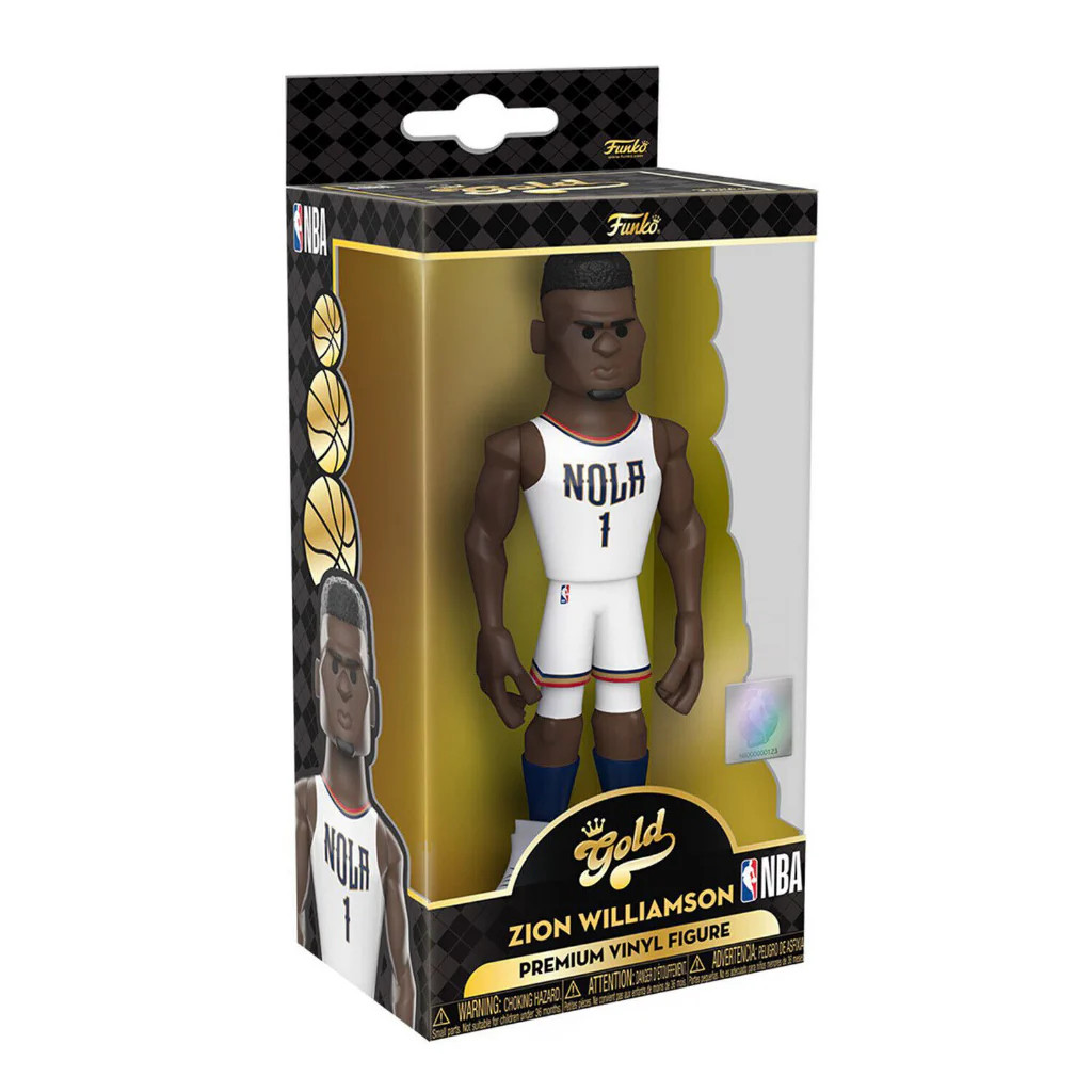 Figura Funko GOLD Zion Williamson Pelicans Vinilo Premium - Alta calidad Figuras Coleccionables Disponible ahora con envío rápido a todo el mundo