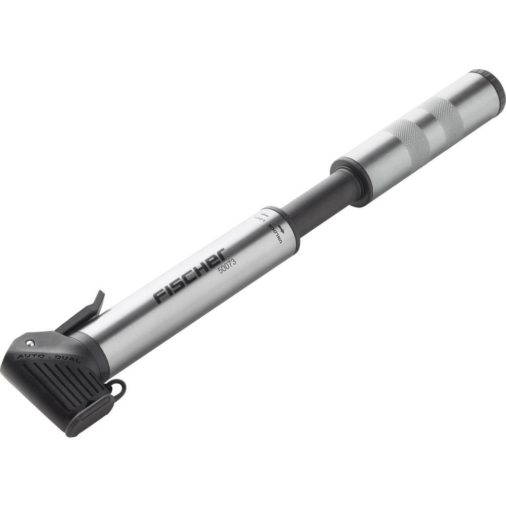 Fischer 50073 Mini Bike Pump with Integrated Repair Kit - High-quality Bicycle Pumps Available now with fast shipping worldwide