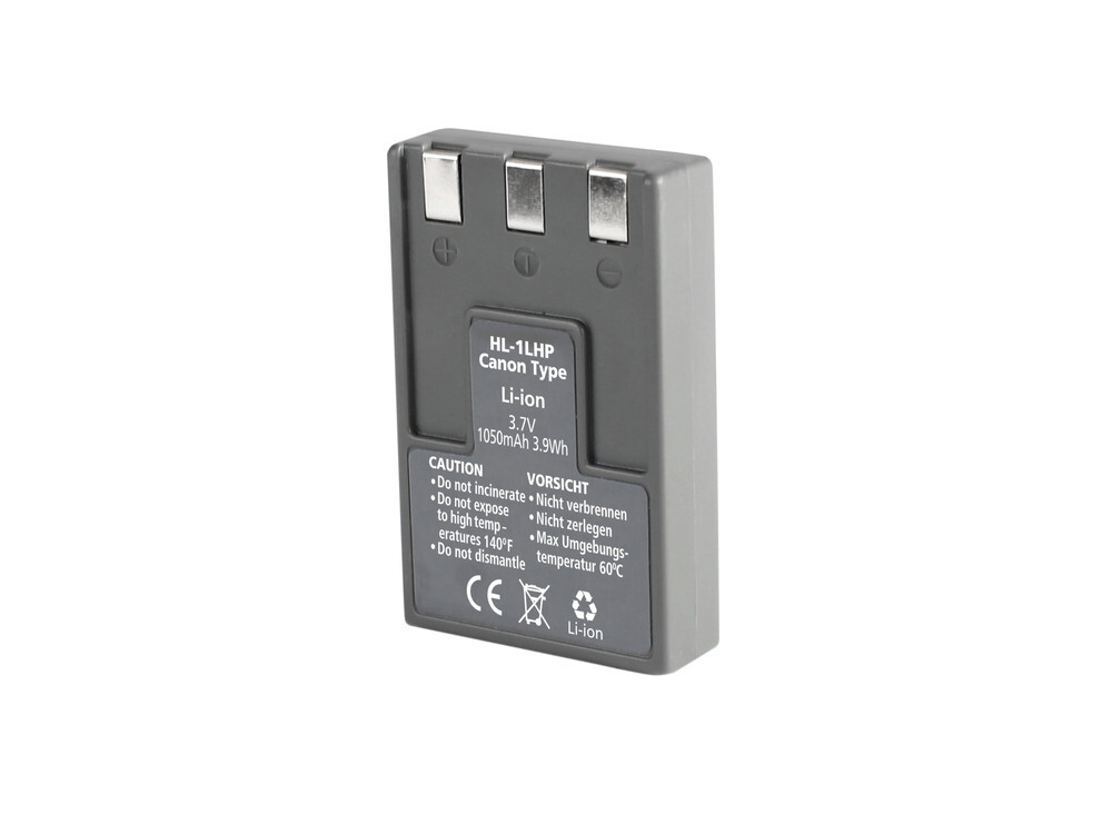 Hähnel HL-1LHP Li-Ion Akku 3,7V 1050mAh für Canon Kameras - Hochwertig Kamera Akkus Jetzt verfügbar mit schnellem weltweiten Versand