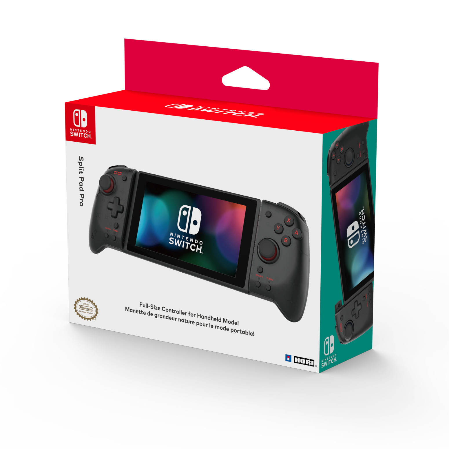 HORI Split Pad Pro Controller for Nintendo Switch Black - High-quality Gaming Accessories Available now with fast shipping worldwide