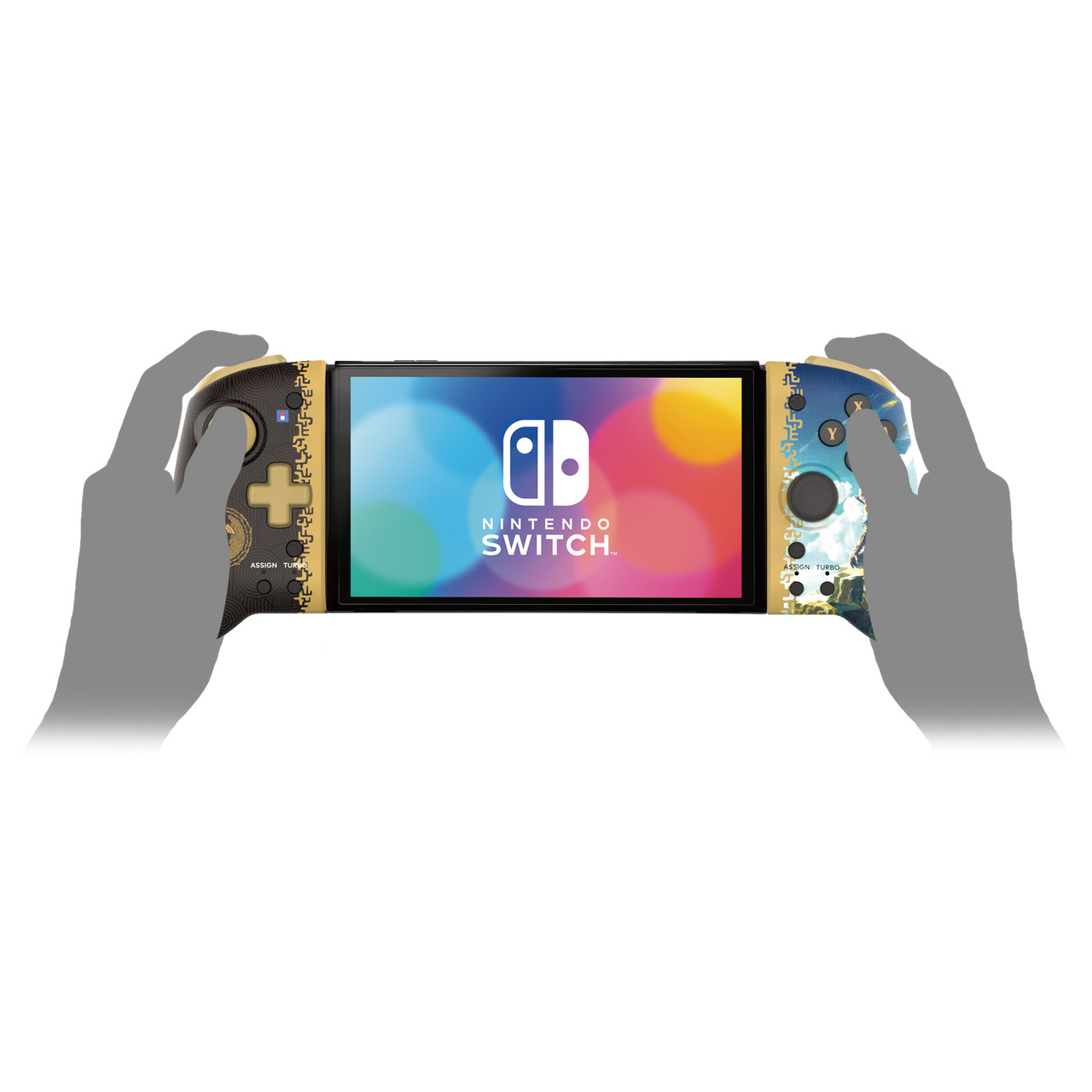 HORI Split Pad Pro for Nintendo Switch Zelda Edition - High-quality Gaming Accessories Available now with fast shipping worldwide