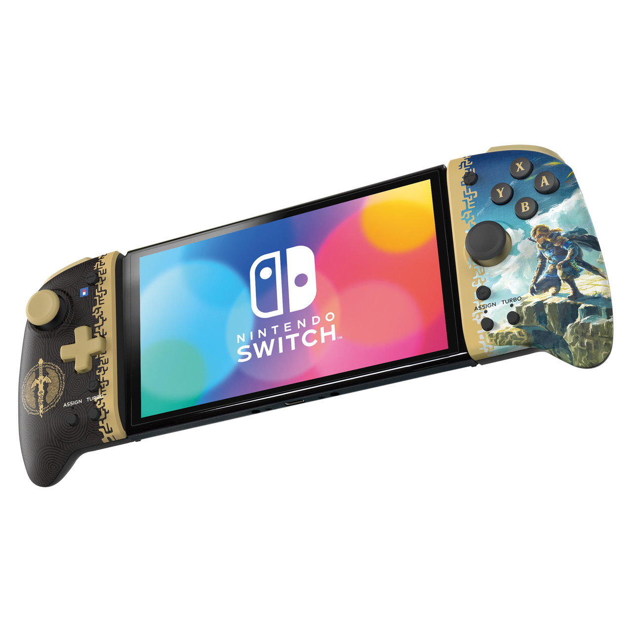 HORI Split Pad Pro Zelda Nintendo Switch Controller - Hoogwaardige kwaliteit Spelcomputer controllers Nu beschikbaar met snelle wereldwijde verzending