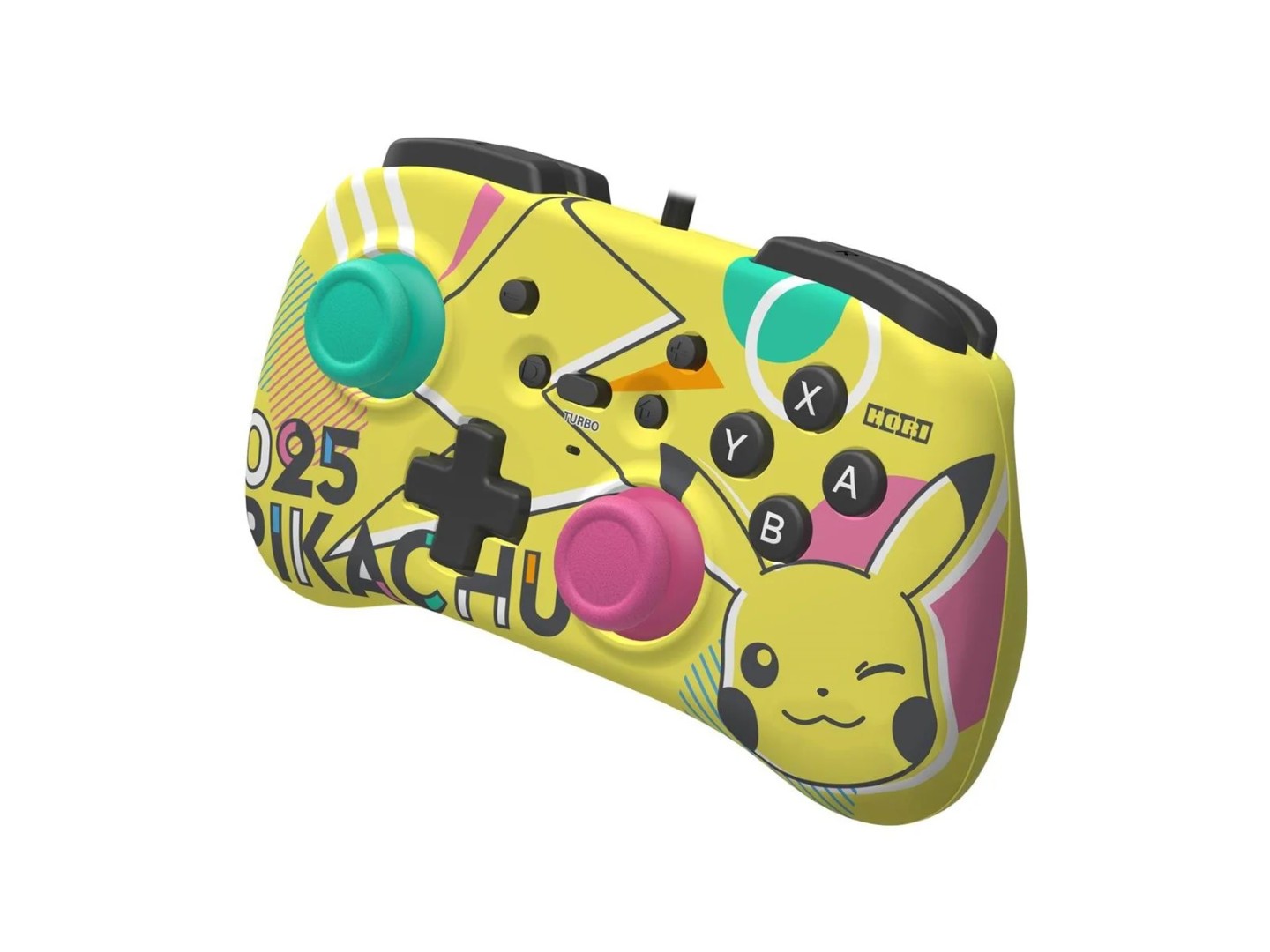 HORIPAD Mini Controller Pokémon Pikachu voor Nintendo Switch - Hoogwaardige kwaliteit Spelcomputer controllers Nu beschikbaar met snelle wereldwijde verzending