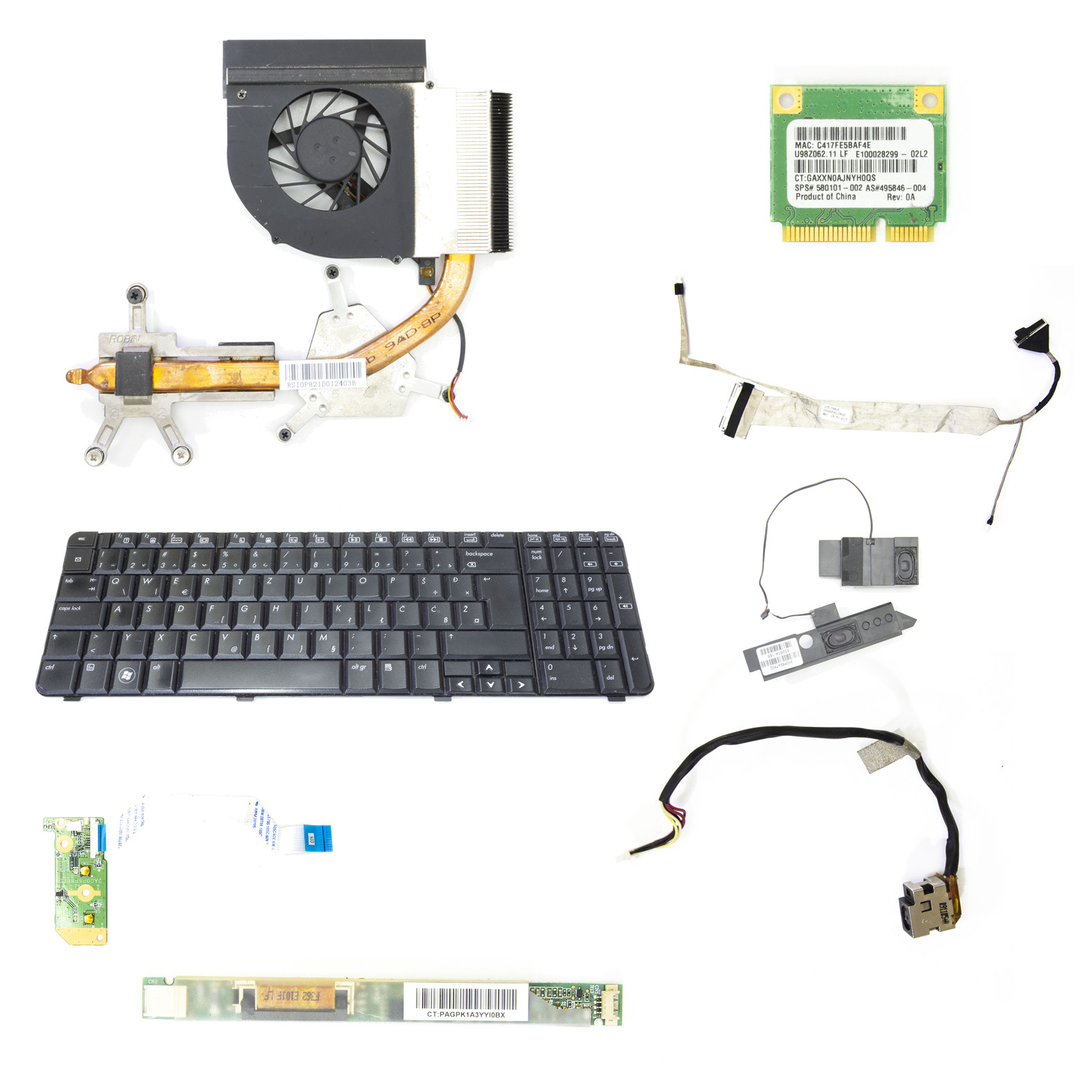 HP Compaq Presario CQ61 Spare Parts & Replacement Kits - High-quality Laptop Replacement Parts Available now with fast shipping worldwide