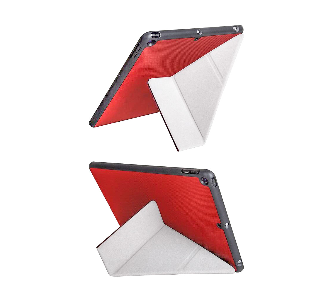 iPad Air 2019 Hülle mit Ständer Rot UNIQ Transforma Rigor - Hochwertig Tablet Hüllen Jetzt verfügbar mit schnellem weltweiten Versand