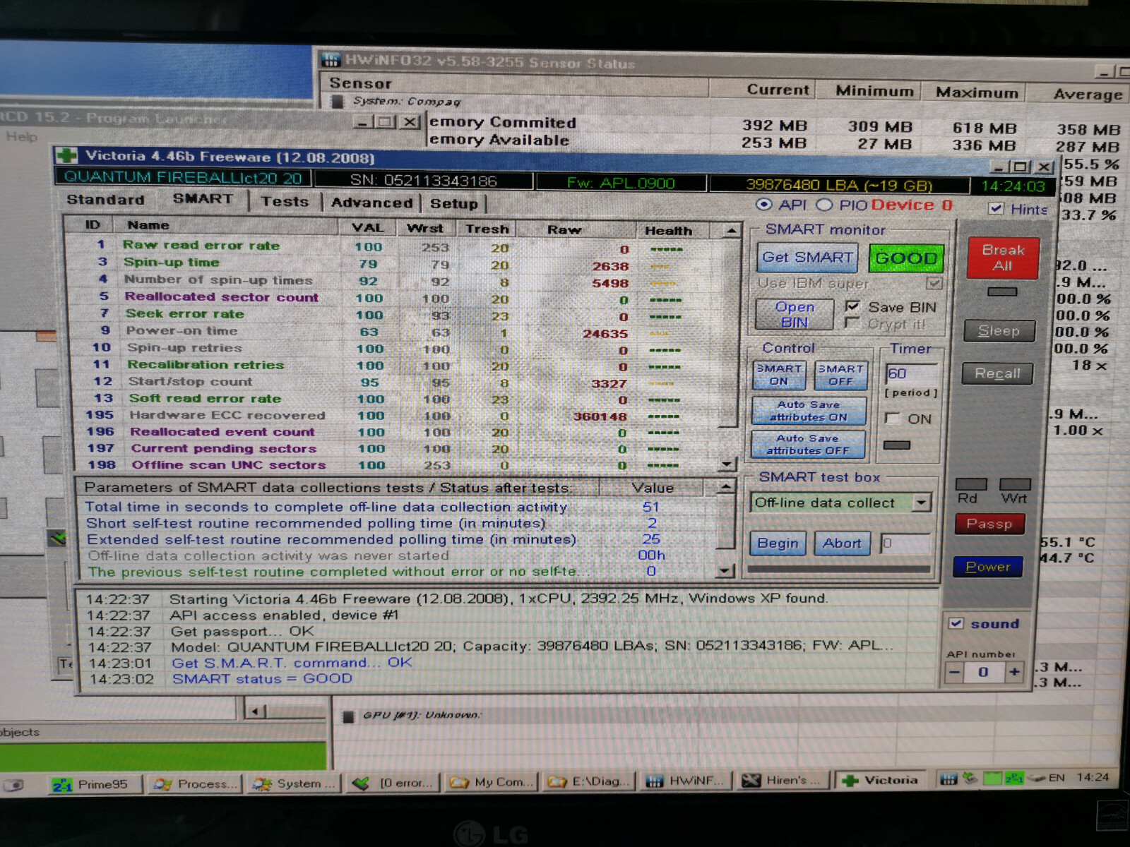 IBM Fireball 20.4GB Hard Drive IDE PATA Storage - High-quality Internal Hard Drives Available now with fast shipping worldwide