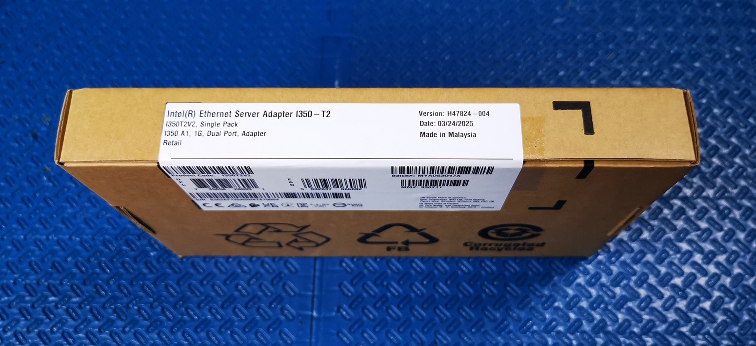 Intel Ethernet Server Adapter I350-T2V2 Dual Port PCIe - High-quality Network Adapters Available now with fast shipping worldwide