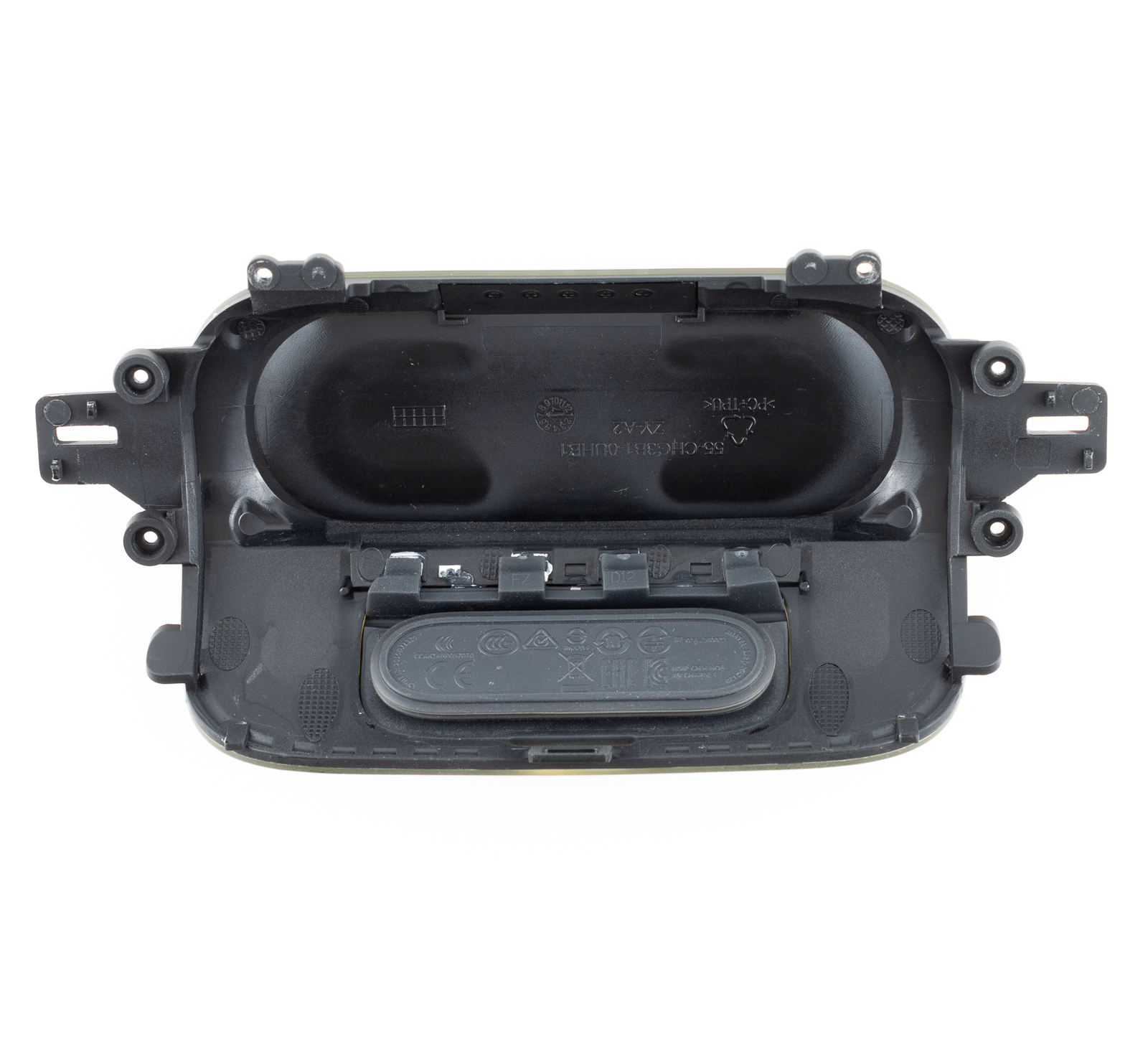 JBL Charge 3 TL Bottom Base Cover with Rubber Door Black - High-quality Speaker Repair Parts Available now with fast shipping worldwide