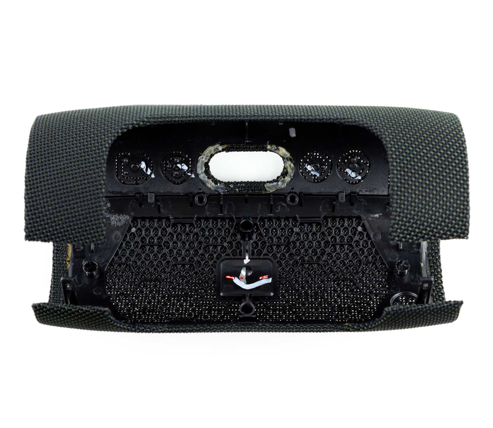 JBL Charge 3 TL Black Fabric Grille Speaker Mesh - High-quality Speaker Repair Parts Available now with fast shipping worldwide