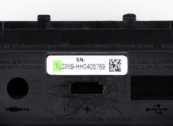 JBL Charge 3 TL Replacement Parts for Speaker Repair - High-quality Speaker Repair Parts Available now with fast shipping worldwide