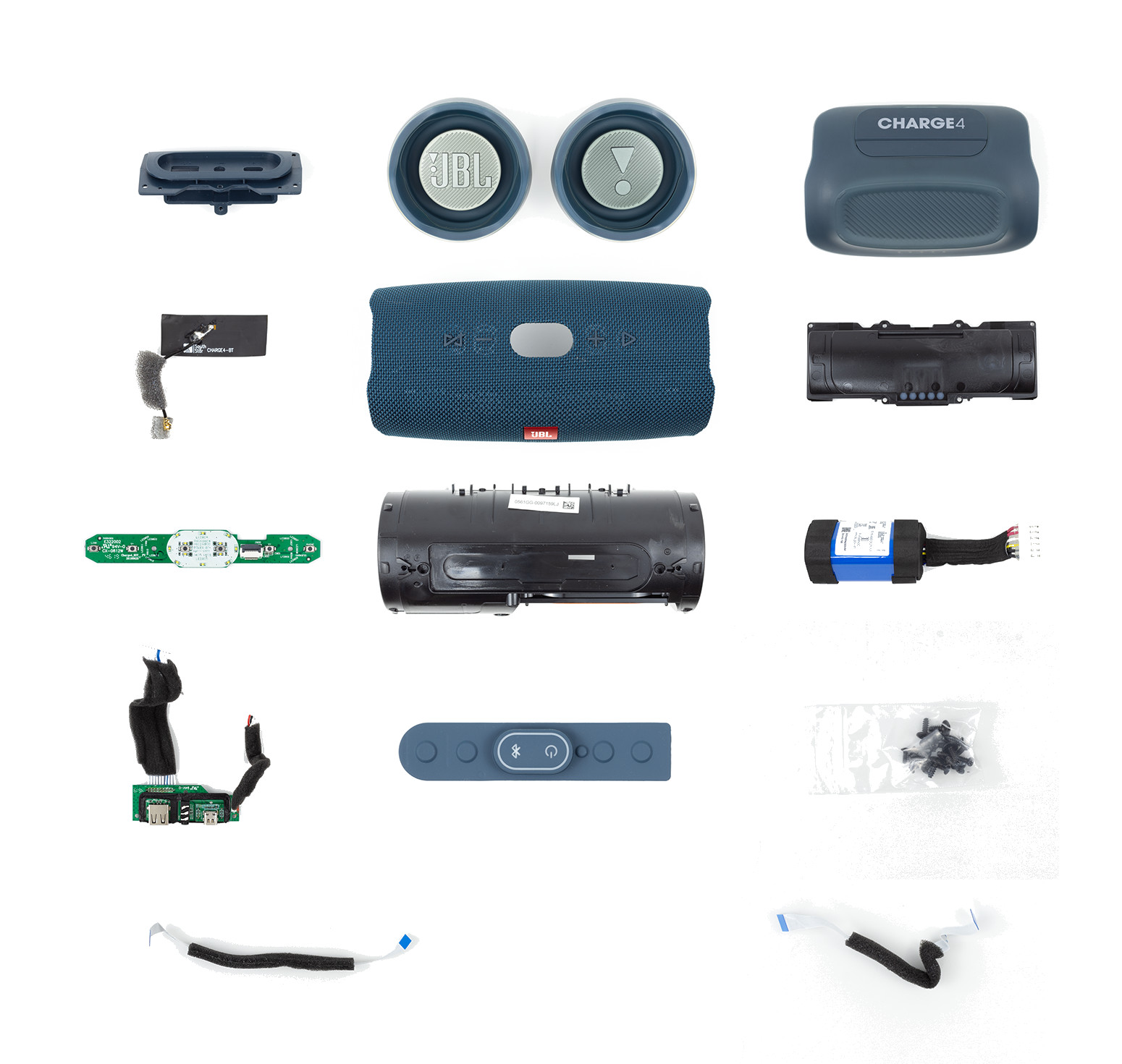 JBL Charge 4 GG Spare Parts for Speaker Repair - High-quality Speaker Components Available now with fast shipping worldwide