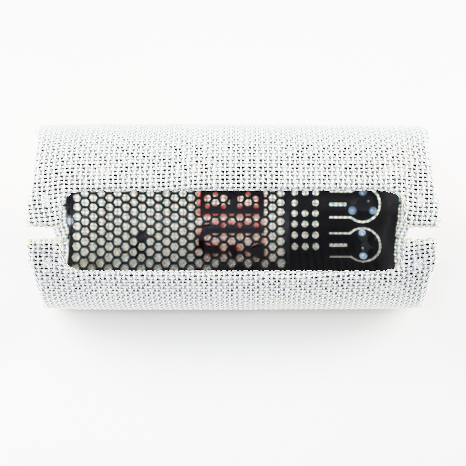 JBL Grip GG Replacement White Fabric Speaker Grille Mesh - High-quality Speaker Repair Parts Available now with fast shipping worldwide