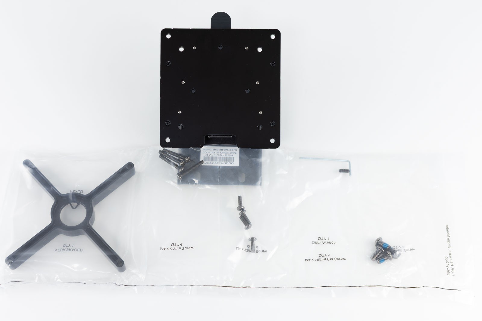 Kit de Conversión para Monitor Único Ergotron TRACE Negro - Alta calidad Accesorios para soportes de monitor Disponible ahora con envío rápido a todo el mundo