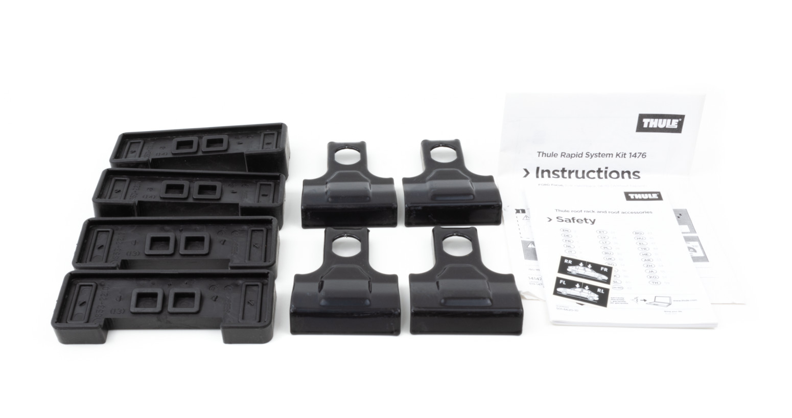 Kit de fixation Thule 1476 pour Ford Focus 5p 2006-2010 - Haute qualité Accessoires barres de toit Disponible maintenant avec une expédition rapide dans le monde entier