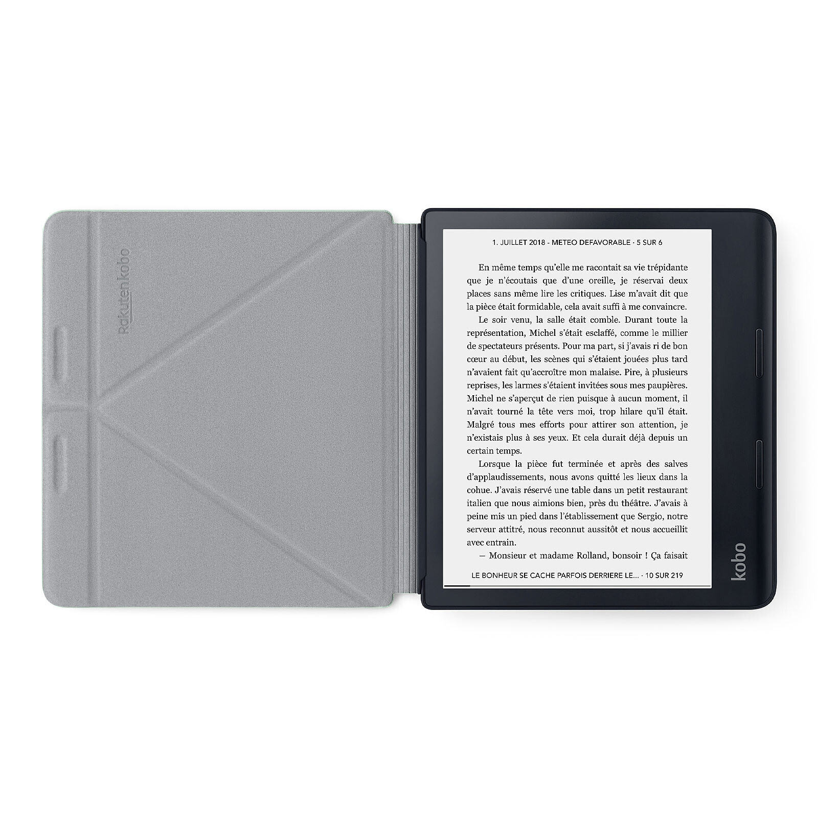 Kobo Sage Smart Sleep Cover | Genuine eReader Case Black - High-quality eReader Accessories Available now with fast shipping worldwide