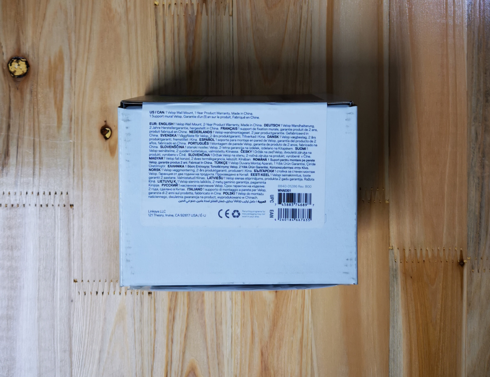 Linksys Velop Wandhalterung WHA0301 für Mesh WLAN Knoten - Hochwertig Netzwerk Zubehörteile Jetzt verfügbar mit schnellem weltweiten Versand