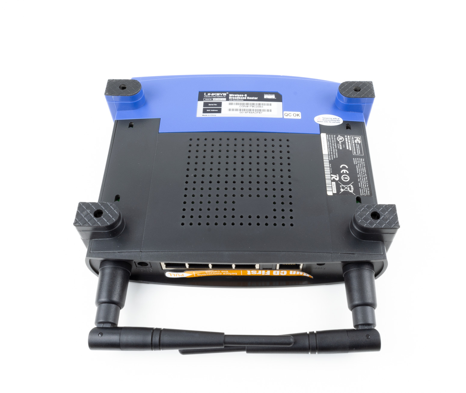 Linksys WRT54GS-EU Wireless Router with SpeedBooster - High-quality Wireless Routers Available now with fast shipping worldwide