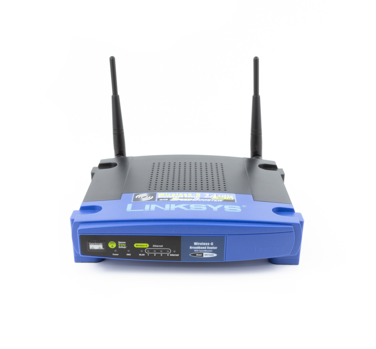Linksys WRT54GS-EU Wireless Router with SpeedBooster - High-quality Wireless Routers Available now with fast shipping worldwide