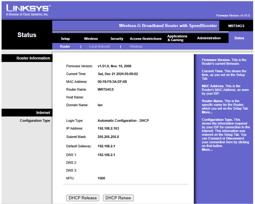 Linksys WRT54GS-EU Wireless Router with SpeedBooster - High-quality Wireless Routers Available now with fast shipping worldwide