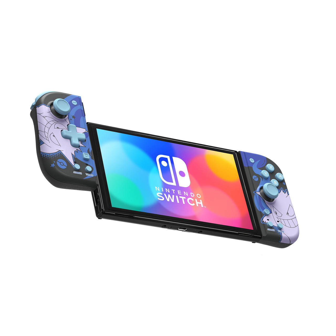Manette HORI Split Pad Compact Gengar pour Nintendo Switch - Haute qualité Manettes de jeu Disponible maintenant avec une expédition rapide dans le monde entier