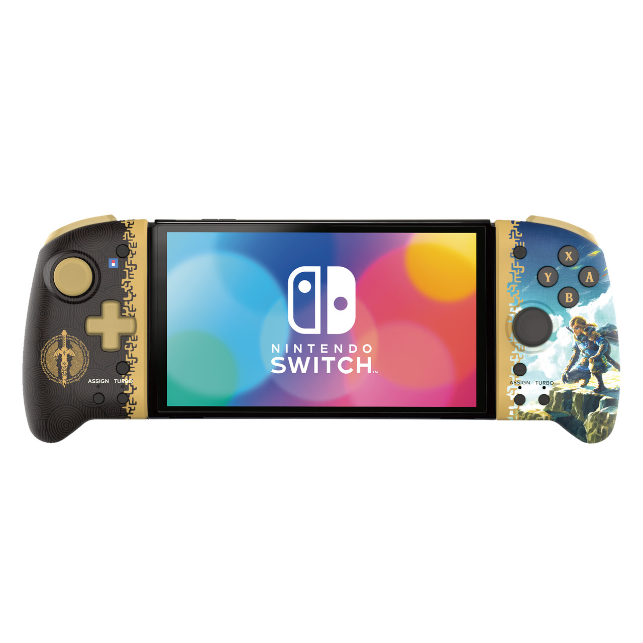 Manette HORI Split Pad Pro Zelda pour Nintendo Switch - Haute qualité Manettes de jeu Disponible maintenant avec une expédition rapide dans le monde entier