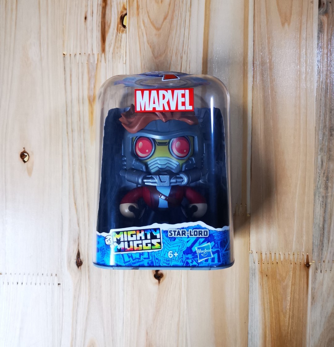 Marvel Mighty Muggs Star-Lord Vinyl Figure by Hasbro - High-quality Action Figures Available now with fast shipping worldwide