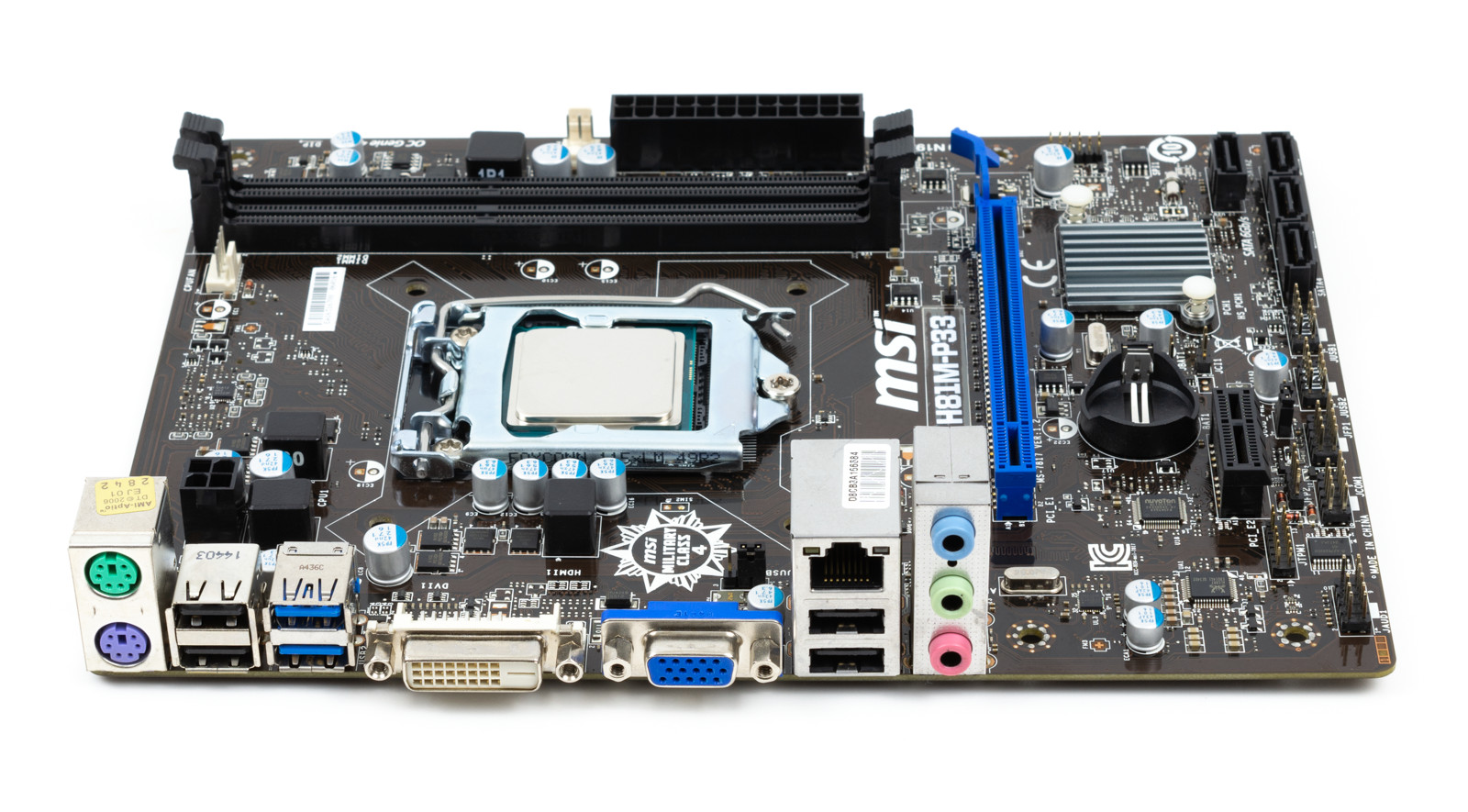 MSI H81M-P33 Mainboard mit Intel Core i5-4460 CPU - Hochwertig Hauptplatinen Jetzt verfügbar mit schnellem weltweiten Versand