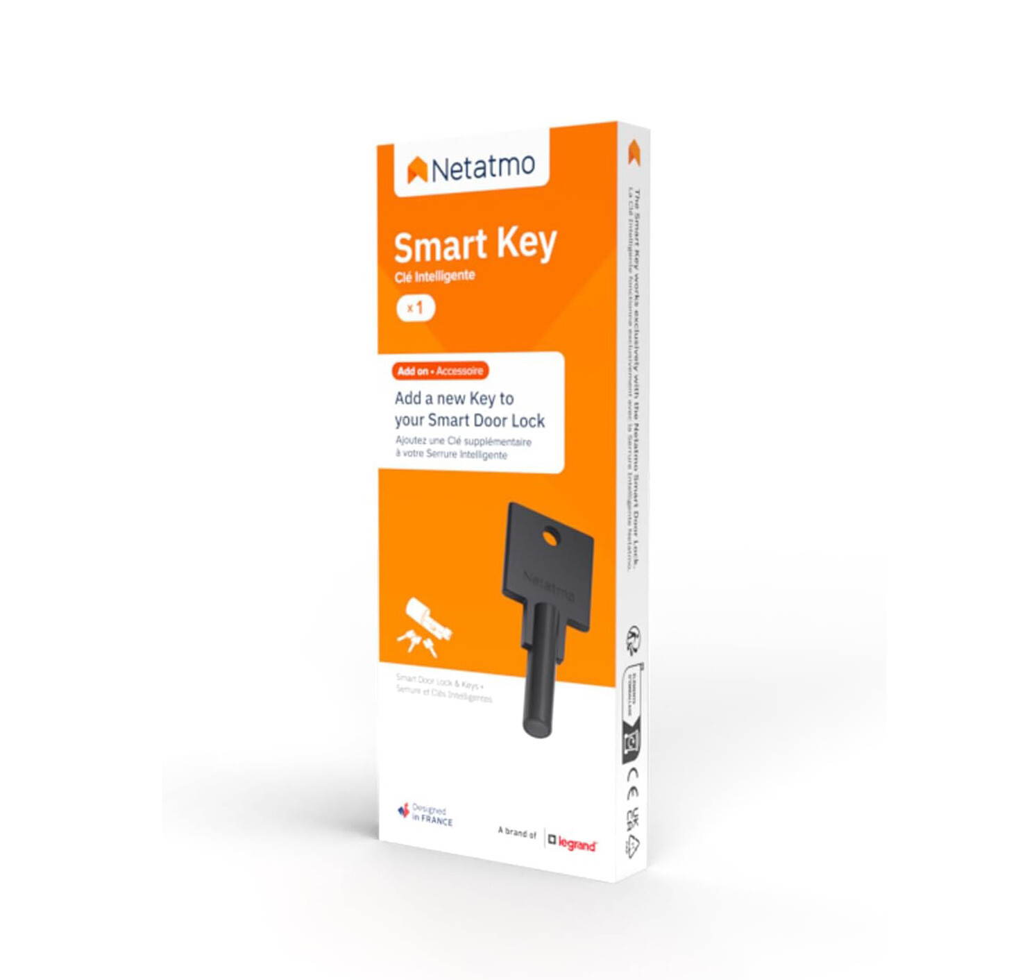 Netatmo Smart Key NDL-K1U for Smart Door Lock - High-quality Smart Home Accessories Available now with fast shipping worldwide